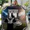 Western Suburbs Magpies Quilt Blanket Beeqt5065  Quilt
